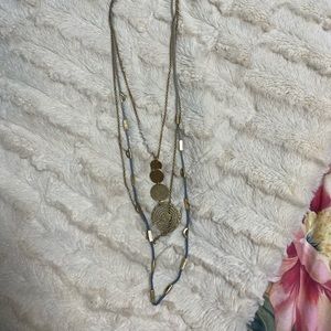 Three layered necklace